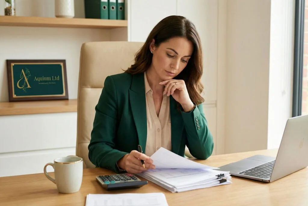accountant studying paperwork Accountant Studying Paperwork 1024x687