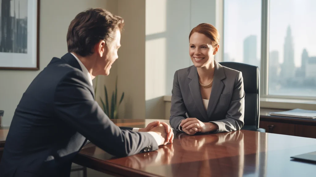 Business Startup Business Discussion With Client 1024x574